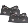 KQFCAZRE 2 Stee Straightness Checker, Strumento di Manutenzione per Rulli da Biliardo per Bar, Uomo E Donna, Nero