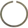 KAISH - Rosetta per chitarra acustica con foro sonoro Sapelli in abalone con intarsio, 110 x 8 x 0,8 mm