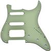 KAISH 11 fori moderni Strat HSS battipenna 3-vite angolo rotondo Humbucking pickup montaggio adatto American Fender Strat verde menta