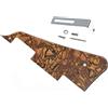 KAISH Tiger Stripe LP - Battipenna per chitarra con staffa cromata per Epiphone Les Paul