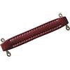 Kaish, Maniglia per amplificatore di chitarra Fender e Ampeg, stile vintage, in PVC (cloruro di polivinile), Rosso