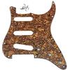 KAISH 11 Foro Vintage 62 Strat ST SSS Singola Bobina Pickups Chitarra Pickguard Scratch Plate con Viti per American Fender 62 Stratocaster Tiger Stripe