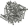 KAISH Confezione da 60 viti di montaggio per ponte tremolo per chitarra a testa ovale in acciaio inox, stile vintage, per Stratocaster