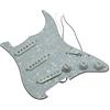 KAISH Loaded Strat Battipenna precablato ST SSS con pickup Alnico, bianco perla
