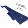 KAISH Blue Pearl LP - Battipenna per chitarra con staffa cromata per Epiphone Les Paul