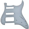 KAISH 11 fori moderni Strat HSS battipenna 3-vite angolo rotondo Humbucking pickup montaggio adatto American Fender Strat bianco 3 strati