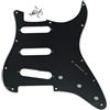 Kaish, battipenna a bobina singola a 11 fori, stile vintage, 62 Strat ST SSS a 62 fili, con viti per Fender americano 62 Stratocaster nero a 3 strati (BWB)