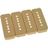 KAISH - Set di 4 copertine per pickup P90, in plastica, colore: Avorio