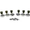 KAISH Chrome 3L3R Deluxe Tuning Pioli Chiavi LP Chitarra Tuners Machine Heads per Les Paul