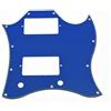 KAISH American Standard SG - Battipenna integrale per chitarra USA, SG speciale, blu, 3 strati