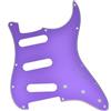KAISH Battipenna a 11 fori in stile ST/Strat SSS, per Stratocaster/Stratocaster/Stratocaster, realizzato in USA/Messico, viola, 3 strati