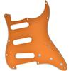 Kaish, battipenna a 11 fori per chitarra Strato SSS, in stile ST/Strat, a 3 strati, per Stratocaster USA/Messico/Stratocaster arancione