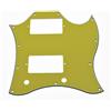 KAISH American Standard SG - Battipenna integrale per chitarra USA, SG speciale, giallo, 3 strati