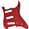 Kaish, battipenna per chitarra ST/Strat in stile SSS a 11 fori, 3 strati, per Stratocaster USA/Messico Rosso