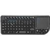 JRthTCNjt Tastiera wireless da 2,4 GHz nera con telecomando touchpad Air Mouse compatibile con laptop PC Android TV Box (Portuguese)