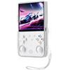 Generico Per R36 Ultra, custodia protettiva trasparente in TPU per console di gioco, cover sottile anti-caduta con cinturino da polso
