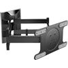 Meliconi SPACE SYSTEM DUALMOTION OLED, Supporto TV Parete Doppio Braccio e Doppi
