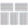 AZ-Delivery Altri accessori Mini breadboard da 400 pin con 4 guide di alimentazione per cavi jumper, 5x breadboard
