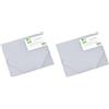 Q-Connect Cartellina a tre lembi Q-Connect A3 ppl dorso espandibile 0-3 cm trasparente - KF15290 (Confezione da 2)