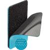 Fischer PAD MICROVENTOSE a Strappo NTJH Riutilizzabile e Lavabile con Sistema a Strappo Interno. Non Lascia Residui. Ideale per Accessori come Smartphone, Tablet, Wi-fi, Telecomandi,1 Kit, 55217