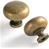 SYZOW maniglie per mobili antichi, 6 pezzi maniglie per cassetti antichi, maniglie per mobili Maniglie per Armadio Maniglie per Mobili Moderni Maniglie Armadio 128mm (Bronze, Pomelli)