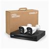 Comelit Kit Videosorveglianza PoE 4MP con NVR 4 Canali e HDD 1TB, 2 Telecamere IP per Esterno con Visione Notturna a Colori, Audio Integrato e App Smartphone