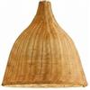 Jiuvaso Lampada a Sospensione Intrecciata Rattan Bambù Plafoniera Decorativa E27 Installazione Veloce Ambiente Caldo Adatta per Sala da Tè Sala da Pranzo Ristorante Decorazione Bohemien, 35 Cm