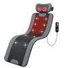 COMFIER Tappetino Massaggiante Elettrico con Massaggiatore Collo Shiatsu | 10 Motori, 5 Programmi e 2 Impostazioni di Calore per Massaggio Completo del Corpo; Pieghevole, Ideale per l'Uso sul Divano
