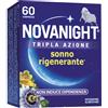 OPELLA HEALTHCARE ITALY Srl Novanight tripla azione sonno rigenerante 60 compresse - NOVANIGHT - 982984852