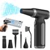 ZARM DUST Soffiatore Aria Compressa - 200.000 Giri/Min Aria Compressa Spray con Batteria da 10000 mAh, Aria Compressa Elettrico a 3 Velocità per la Pulizia del PC, Divano, Tastiera, Auto