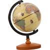 FUNOMOCYA Mappamondi Globo Terrestre Vintage da Scrivania, Rotante, con Etichette in Inglese Chiare, Decorazione Casa e Soggiorno, Metallo Legno | Etichette in Inglese Chiare, per Studi e Decorazione Casa, Artigianato Elegante per Appassionati di …
