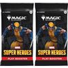 Magic: The Gathering Buste di gioco di Magic: The Gathering | Marvel Super Heroes | Gioco di carte collezionabili (Versione Inglese) (Confezione da 2)