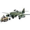 TAMIYA 25215 1:48 Me262A-2A m. Ruota a catena (2) - Modellismo, kit di costruzione in plastica, hobby, artigianato, incollaggio, modello, modello, assemblaggio, colore modificato