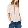 QS s.Oliver 2181029 - Camicia da Donna a Maniche Corte, Beige., 48