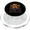Classic Arcade Society Joystick di gioco classico Divertente Gamer Amanti Vintage Gamer PopSockets PopGrip per MagSafe