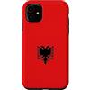 Albanese Orgoglio Albania Patria Regali Custodia per iPhone 11 Albania Bandiera Albanese