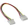 INLINE 29650B CABLE ALARGADOR ALIMENTACIÃ"N MOLEX 4-PIN 50CM