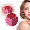 Generico Palette Per Blush In Formula Crema | Blush Per Il Trucco Del Viso Dalla Finitura Opaca E Impermeabile, In Crema Per Labbra E Guance - Per Appuntamenti Viaggio Sera Vacanza Festa