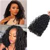Dsoar 8 Pollici Yanky Twist Crochet Capelli Pre-Twist Intrecciando i Capelli 5 Confezioni Mini Twist Crochet Trecce Bouncy Corto Passione Twist Intrecciando Estensioni dei Capelli per Donne