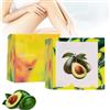 Pjjrdh Yamusa Avocado Soap,yamusa Avocado Soap for Skin Tag,Handmade Natural Oil Cleansing Bar For Face, Body, Hands, Moisturizing Soaps Bar for Men and Women-2pcs