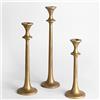 SUJUN Set di 3 portacandele decorativi in ferro, per matrimoni, cene, feste