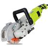 Generic Tagliatrice elettrica della scanalatura della parete, strumento di scanalatura 4000W per mattoni e calcestruzzo, Chaser ad alta velocità della parete con la prestazione 6000r/min
