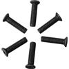 Opatiny Viti per mandrino UNF, 6 pezzi, filettatura sinistra, M5, 25 mm, M6, 25 mm, per fissaggio sicuro degli utensili (M5 x 25 mm)