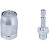 Serenophile Adattatore per chiave elettrica, convertitore per trapano a martello, mandrino a cambio rapido, per avvitatore a percussione a trapano rotativo, 3 pezzi per set in acciaio cr-v (B)