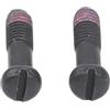 Beatanug Confezione da 2 viti per mandrino a testa piatta M6 x 22 mm, 251468-5, bulloni di fissaggio per HP457 BDF456 BHP442 DDF485, accessori per utensili elettrici, nero e rosso