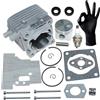 DORFEY Kit pistone cilindro adatto for Sthil FC75 FC85 FH75 FR85 FR85T FS75 FS80 FS85 HL75K HL75 HS75 HS85 HT70 HT75 KM85 KW85,4137 020 1201