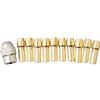 LVYXON Set di mandrini in ottone per mini trapano, 11 adattatori a cambio rapido senza chiave da 0,5-3,2 mm, per accessori per utensili rotanti, lavorazione del legno, incisione e sostituzione di dadi in
