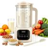 VeftBltrem Macchina per il latte di noci, 1600 ml, macchina automatica per latte di mandorle con 20 lame, funzione di mantenimento del calore per 4 ore e autopulente, per latte vegetale fatto in casa, avena