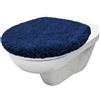 Brandsseller Copriwater 38 x 48 cm, con scollo in morbido tessuto in microfibra, per un comfort ottimale e stile blu scuro