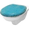 Brandsseller Copriwater 38 x 48 cm ritagliato in morbido tessuto in microfibra coprisedile per WC per comfort e stile ottimali turchese